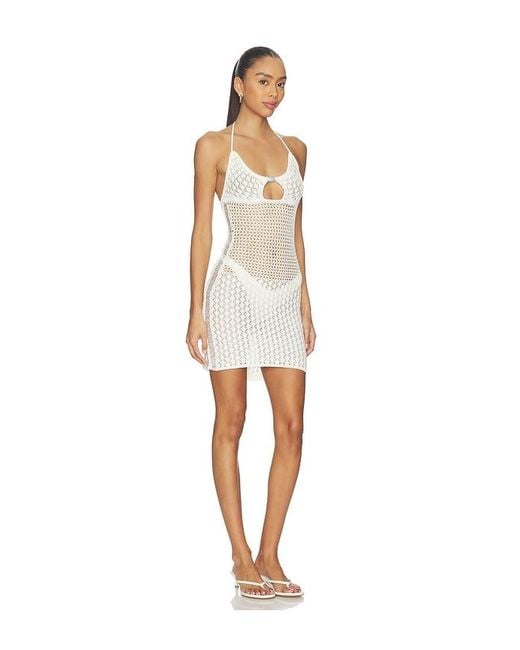 I.AM.GIA White Kaci Mini Dress