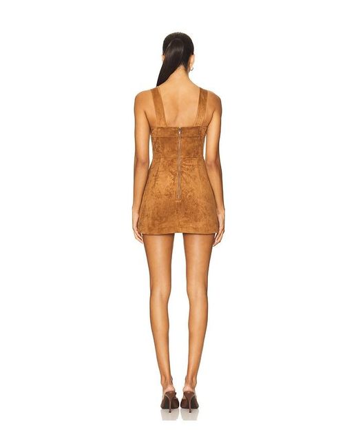 Amanda Uprichard Multicolor X Revolve Yorke Skort Suede Romper