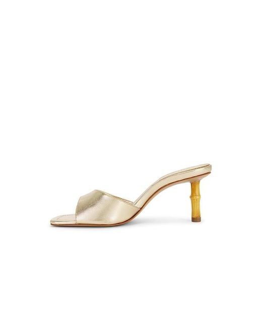 SCHUTZ SHOES White Leena Bamboo Sandal