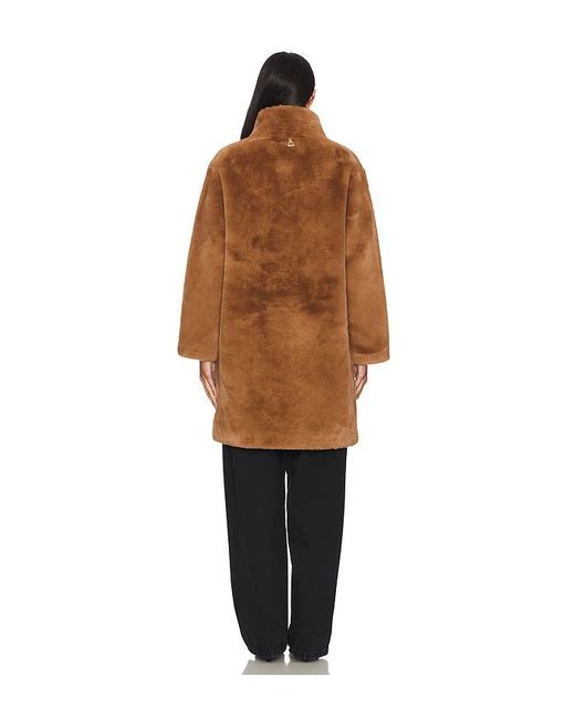 Apparis Black Blair Mid Length Coat