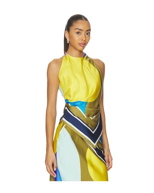 Amir Taghi White Adrienne Top