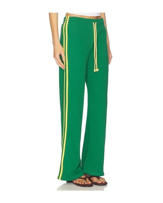Daydreamer Green Solid Track Pant