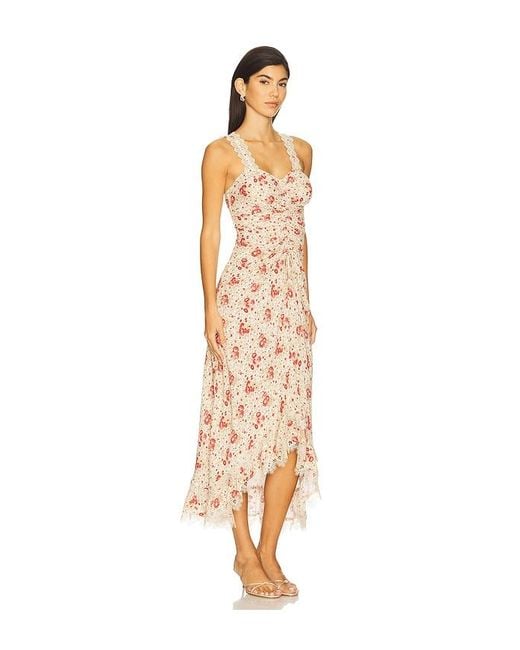 Cinq À Sept Multicolor Midi-Kleid Stevie