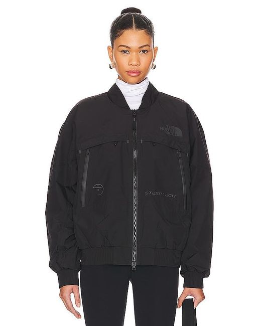 The North Face Black Steep Tech Bomber Jacket