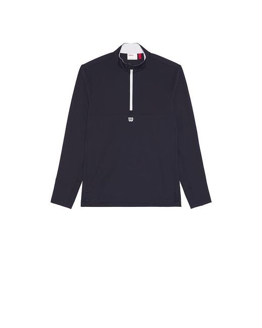 Wilson Blue Elevate Performance Half-Zip for men
