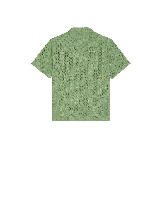 Rails Karibanhemd Tyler in Green für Herren