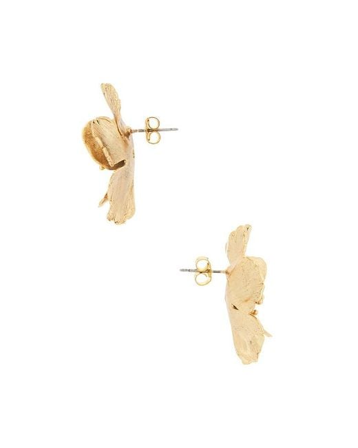 Shashi Metallic Fluttered Flower