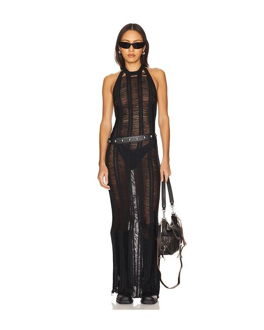 ROBE MICAYLA en Black superdown
