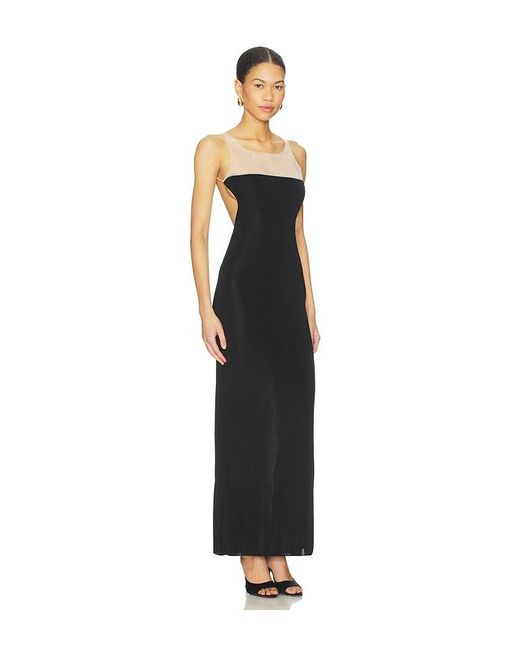 AYA MUSE Black Onyx Maxi Dress