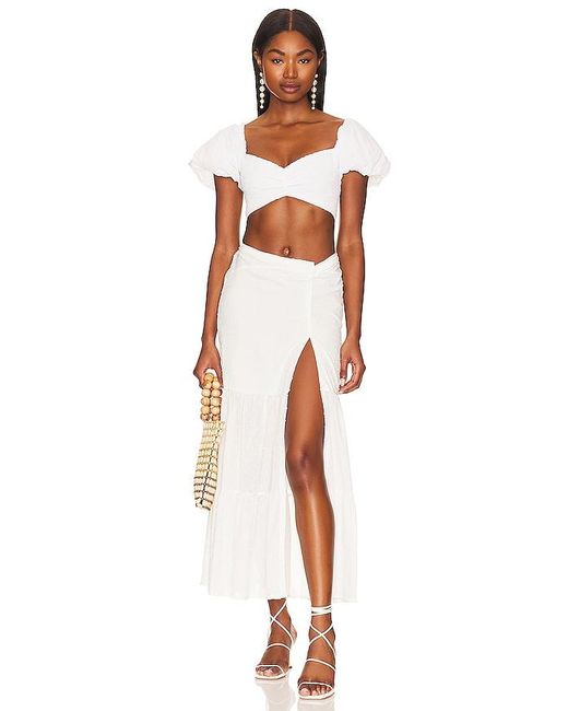 Peixoto Multicolor Valentina Maxi Skirt