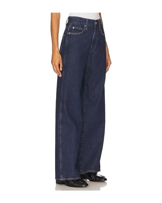Amo Denim Blue Frida Wide Leg Jeans
