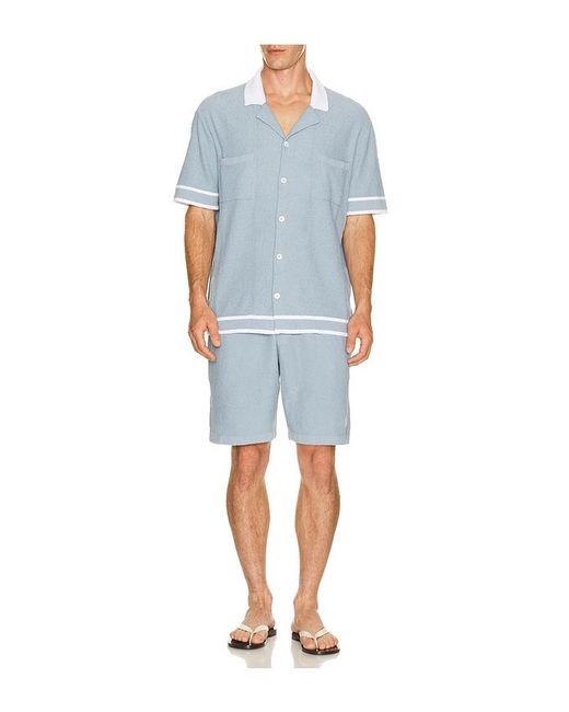 CHE Blue Armando Knitted Shirt for men
