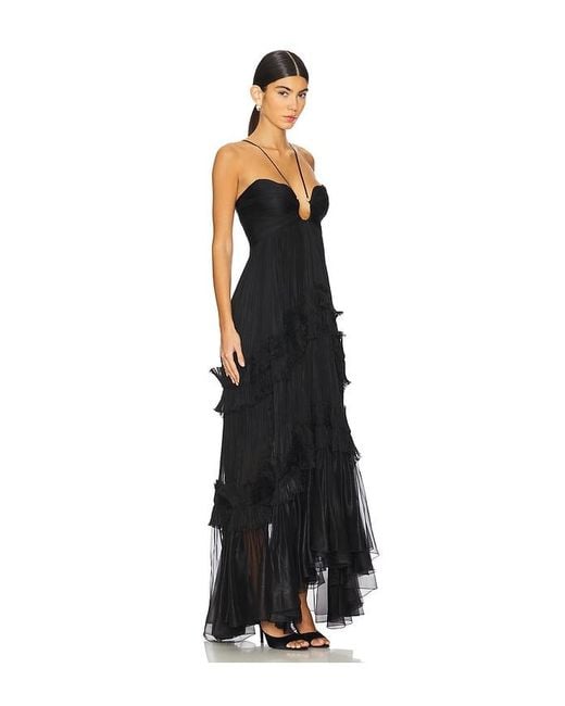 Maria Lucia Hohan Black Roxene Gown