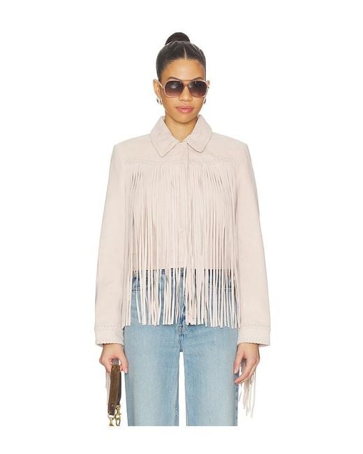 LoveShackFancy White Maelis Jacket