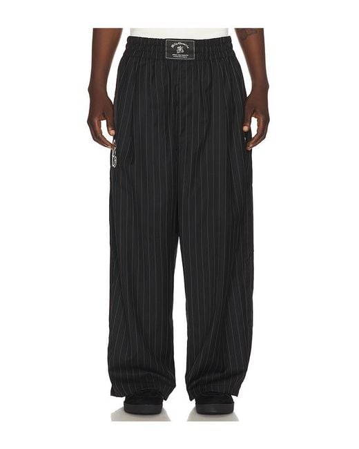 Adidas Originals Black X Willy Chavarria Pinstripe Pants for men