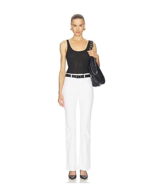 Citizens of Humanity White Lilah High Rise Boot Jeans