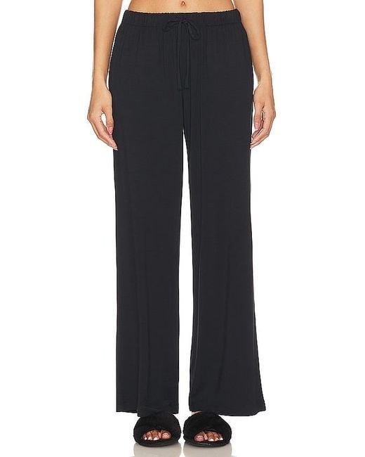 Eberjey Black Gisele Everyday Pant