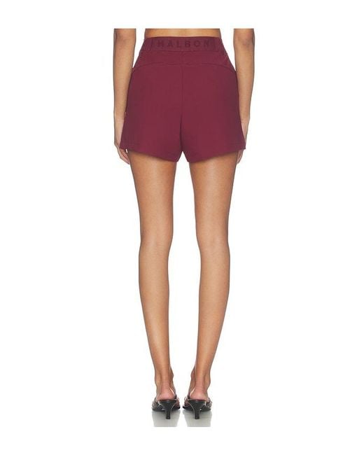 Malbon Red Florencia Short