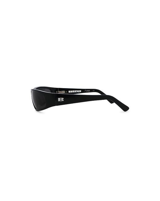 BRU Eyewear Black Strada Sunglasses for men