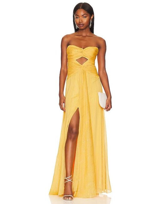 Likely Yellow Clea Gown