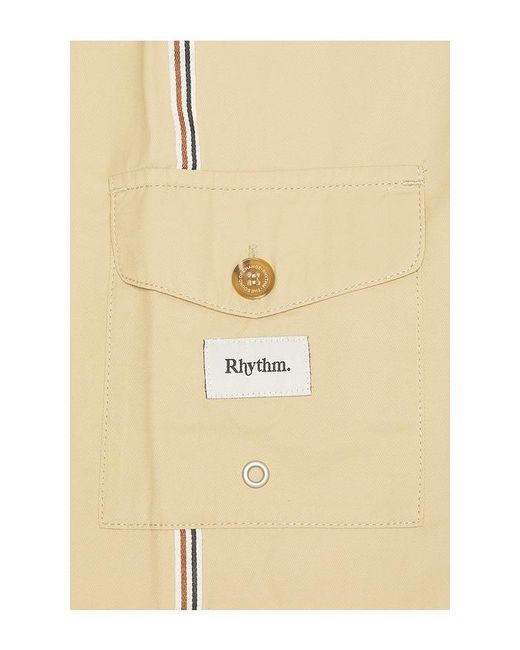 Rhythm Natural Heritage Hem Swim Trunk for men