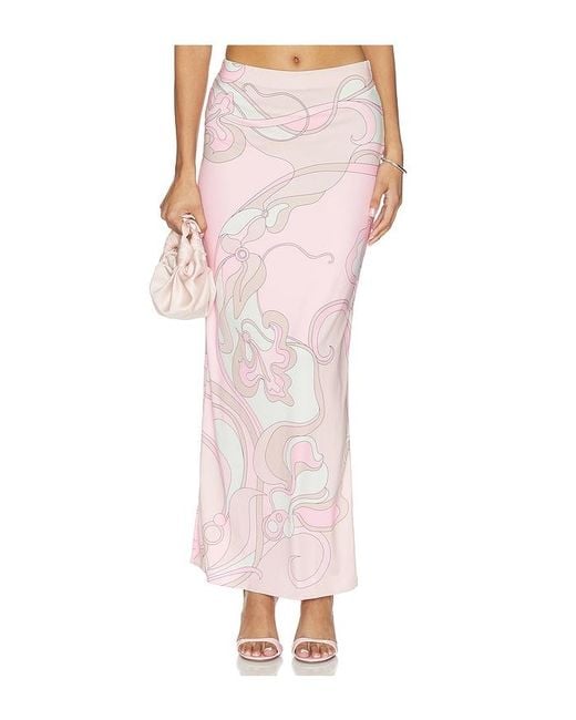 Cin Cin Pink City Maxi Skirt