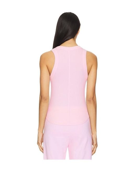 Lamade Pink Aida Racerfront Tank