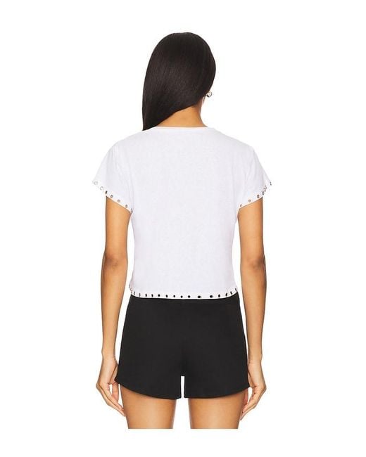 With Jean White Deni Tee