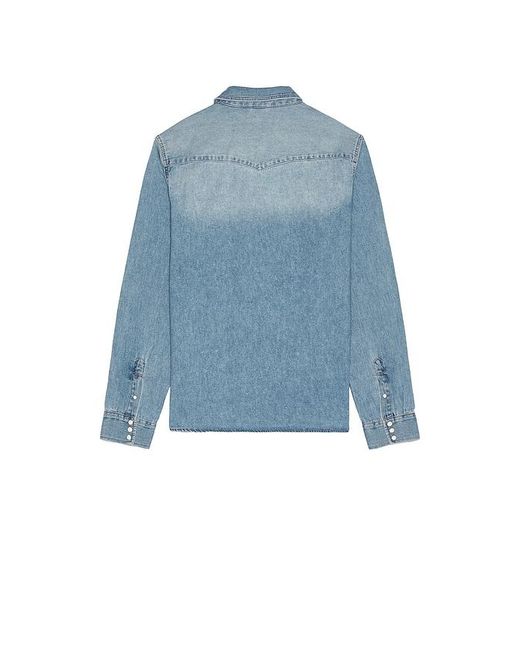 メンズ AllSaints Macgowan ロングスリーブボタンダウンシャツ Blue