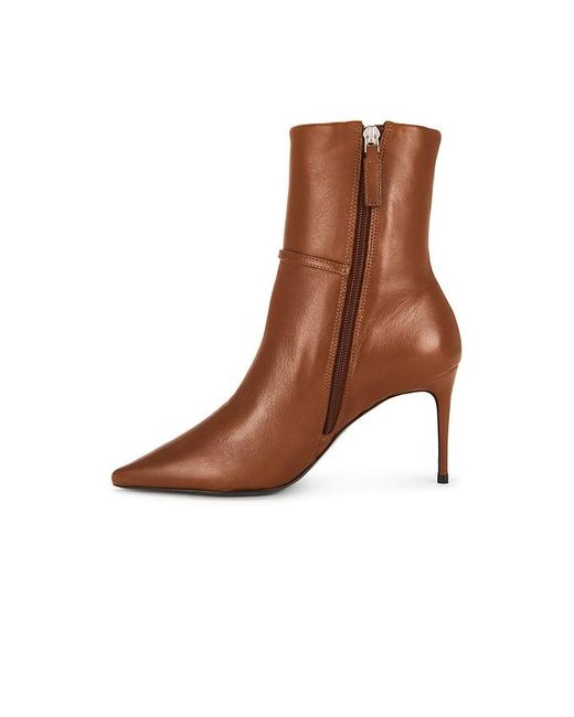 Black Suede Studio Brown Elodie 80 Boot