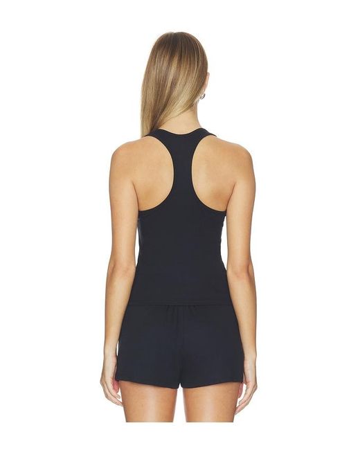 Commando Blue Better Than Basic Rib Racerback Top