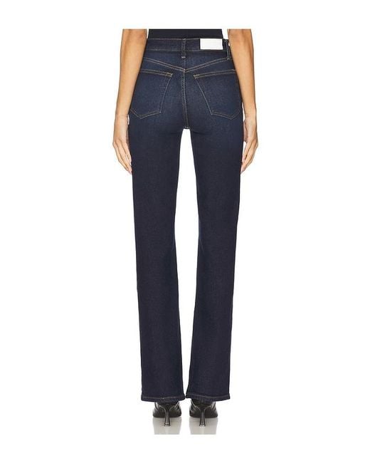 Re/done Blue 70S Bootcut Jeans