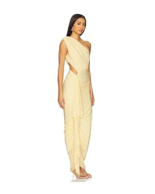 superdown Natural Juliet Midi Dress