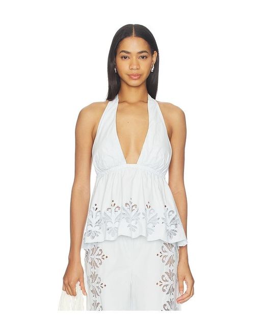 Lovers + Friends White Jolie Top