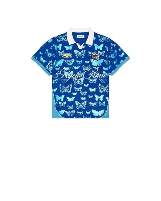 Ryoko Rain Blue Butterfly Effect Soccer Jersey for men