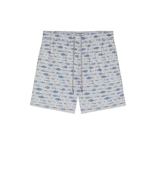Rails Black Dane Swim Trunks for men