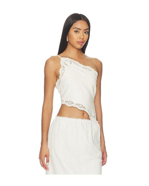 Posse White Darya Top