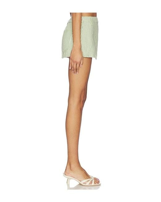 Free People Multicolor Georgie Gingham Micro Skort