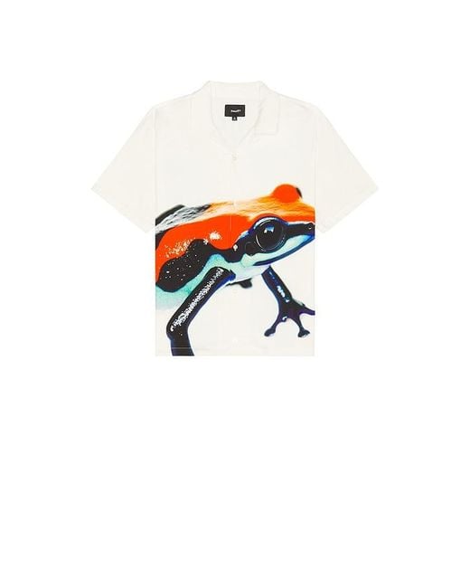 Huf Blue Darien Resort Shirt for men