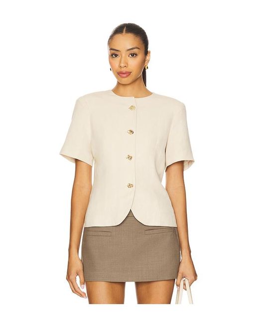 Astr Natural Saige Blouse