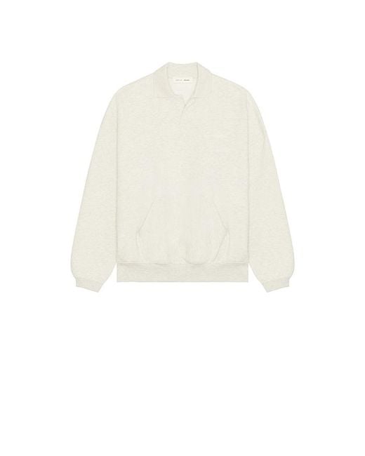 Fear Of God Natural Signature 90's Polo Sweatshirt for men