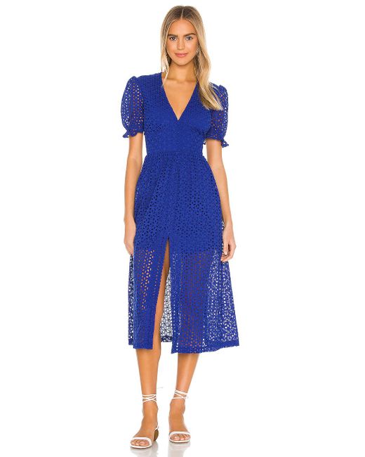 Bardot Blue Jordan Lace Dress