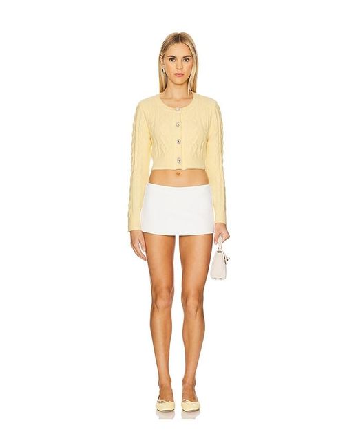 Nana Jacqueline White Evie Cardigan