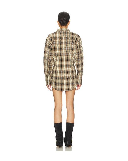 One Teaspoon Brown Drifters Fitted Shacket