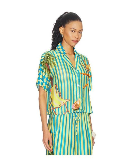 Maaji Green Tropic Camouflage Octavia Shirt