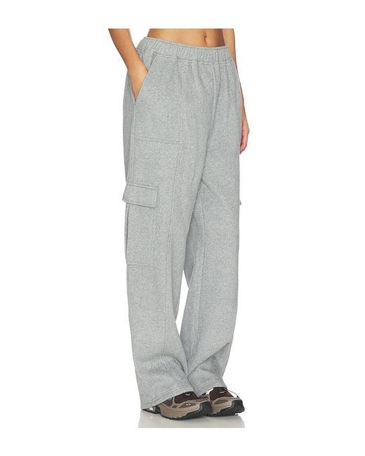 Lovers + Friends Gray Laurel Pant