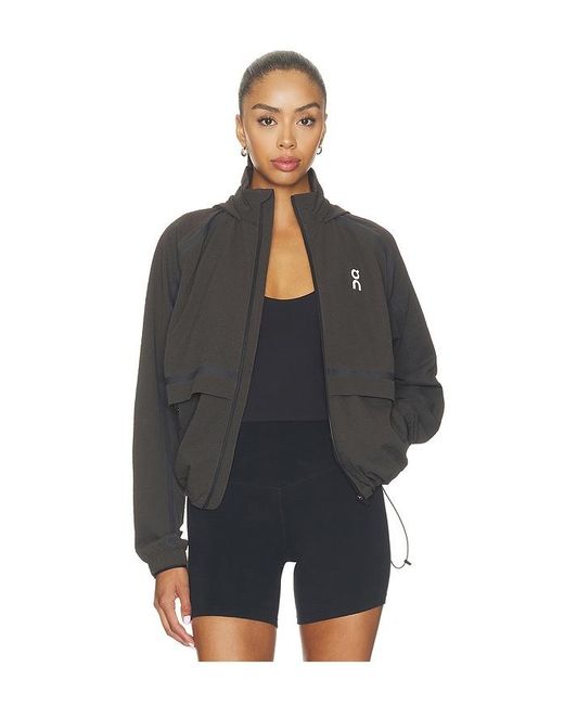 On Shoes Black Performance Volt Jacket