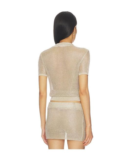 Lioness Natural Matcha Knit Tee