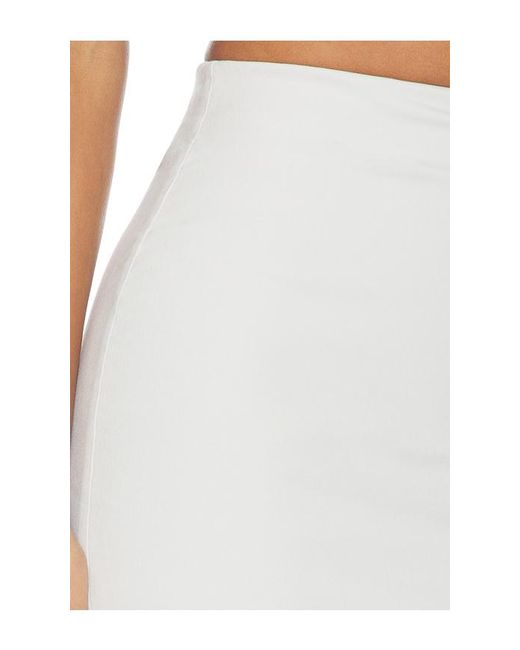 Camila Coelho White Daniela Maxi Skirt