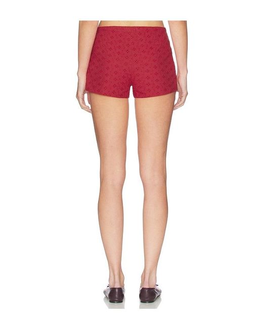 Lioness Red Bardot Short